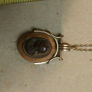 Vintage cameo locket